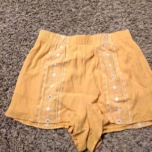 Yellow AE Soft Shorts